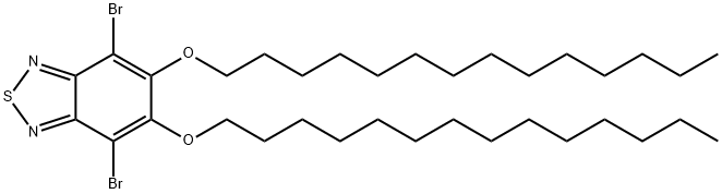 4,7-dibromo-5,6-bis(tetradecyloxy)benzo[c][1,2,5]thiadiazole Structure