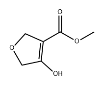 3-Furancarboxylic acid, 2,5-dihydro-4-hydroxy-, methyl ester Structure