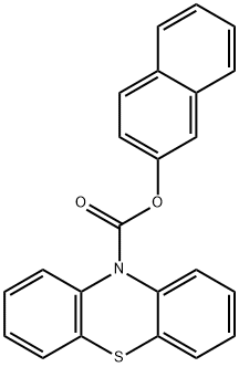 naphthalen-2-yl 10H-phenothiazine-10-carboxylate Structure