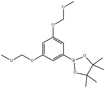 1,3,2-Dioxaborolane, 2-[3,5-bis(methoxymethoxy)phenyl]-4,4,5,5-tetramethyl-,1041434-12-1,结构式