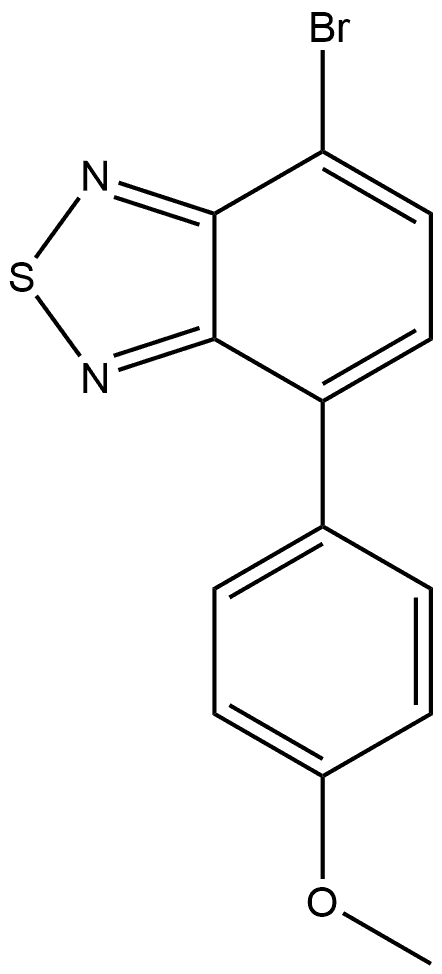 4-Bromo-7-(4-methoxyphenyl)-2,1,3-benzothiadiazole|