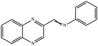 N-(Quinoxalin-2-ylmethylene)aniline|