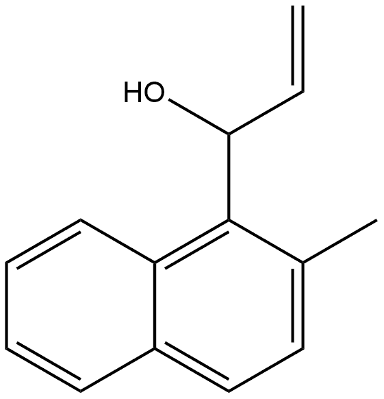 1-(2-methylnaphthalen-1-yl)prop-2-en-1-ol Structure