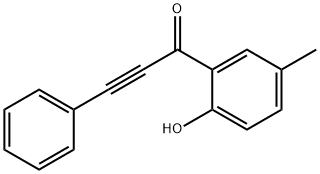 2-Propyn-1-one, 1-(2-hydroxy-5-methylphenyl)-3-phenyl-,104213-89-0,结构式