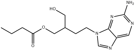 104227-93-2 Butanoic acid, 4-(2-amino-9H-purin-9-yl)-2-(hydroxymethyl)butyl ester