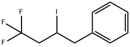 Benzene, (4,4,4-trifluoro-2-iodobutyl)- Struktur
