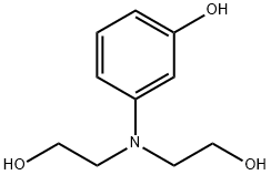 3-双(2-羟基乙基)氨基苯酚, 104397-84-4, 结构式