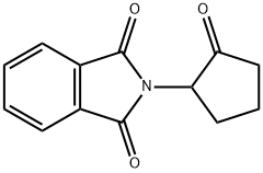 1H-Isoindole-1,3(2H)-dione, 2-(2-oxocyclopentyl)- Structure
