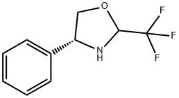 (4R)-4-苯基-2-(三氟甲基)噁唑烷, 1044222-31-2, 结构式