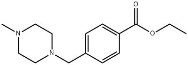 Benzoic acid, 4-[(4-methyl-1-piperazinyl)methyl]-, ethyl ester