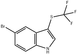 1045822-97-6 5-Bromo-3-(trifluoromethylthio)indole