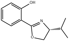 (R)-2-(4-异丙基-4,5-二氢恶唑-2-基)苯酚, 1045894-43-6, 结构式