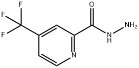 4-(三氟甲基)吡啶酰肼 结构式