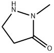 3-Pyrazolidinone, 2-methyl- Struktur