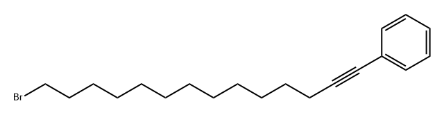 Benzene, (14-bromo-1-tetradecyn-1-yl)-