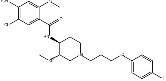 西沙必利杂质4, 104860-66-4, 结构式