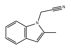 1H-Indole-1-acetonitrile, 2-methyl-