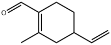 1-Cyclohexene-1-carboxaldehyde, 4-ethenyl-2-methyl- 结构式