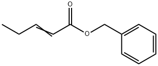 2-Pentenoic acid phenylmethyl ester,104902-90-1,结构式