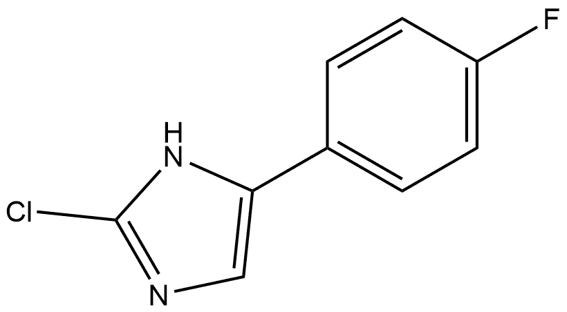 2-Chloro-5-(4-fluorophenyl)-1H-imidazole Structure