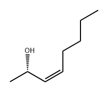 3-Octen-2-ol, (2S,3Z)- Structure