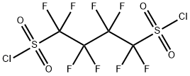 1,1,2,2,3,3,4,4-octafluorobutane-1,4-disulfonyl chloride Structure