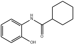 Cyclohexanecarboxamide, N-(2-hydroxyphenyl)- 结构式