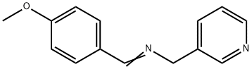 3-Pyridinemethanamine, N-[(4-methoxyphenyl)methylene]-