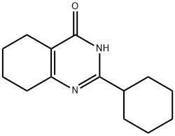 2-Cyclohexyl-5,6,7,8-tetrahydroquinazolin-4(1H)-one,105550-66-1,结构式
