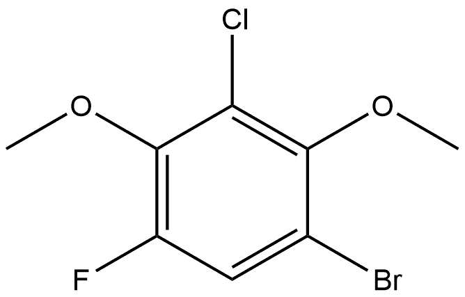 1055968-85-8 1-Bromo-3-chloro-5-fluoro-2,4-dimethoxybenzene