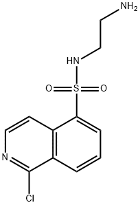 N-(2-Aminoethyl)-1-chloroisoquinoline-5-sulfonamide Struktur