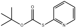 Carbonothioic acid, O-(1,1-dimethylethyl) S-2-pyridinyl ester (9CI) Struktur