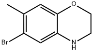 2H-1,4-Benzoxazine, 6-bromo-3,4-dihydro-7-methyl-|6-溴-7-甲基-3,4-二氢2H-苯并[B][1,4]噁嗪