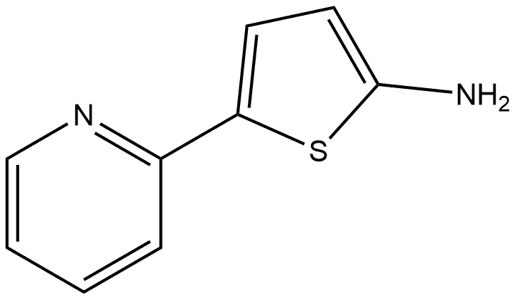 2-Thiophenamine, 5-(2-pyridinyl)-,1057326-89-2,结构式