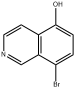 8-Bromoisoquinolin-5-ol Struktur