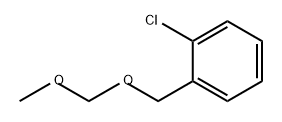 Benzene, 1-chloro-2-[(methoxymethoxy)methyl]- Struktur