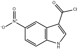 1H-Indole-3-carbonyl chloride, 5-nitro-