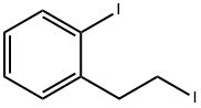 Benzene, 1-iodo-2-(2-iodoethyl)- Structure