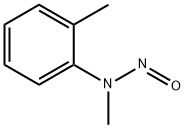 Benzenamine, N,2-dimethyl-N-nitroso- Structure