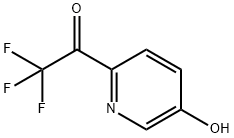 Ethanone, 2,2,2-trifluoro-1-(5-hydroxy-2-pyridinyl)-,1060804-61-6,结构式