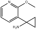 1-(2-METHOXYPYRIDIN-3-YL)CYCLOPROPANAMINE Structure