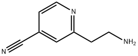 2-(2-Aminoethyl)isonicotinonitrile Struktur