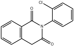 2-(2-Chlorophenyl)isoquinoline-1,3(2H,4H)-dione Struktur