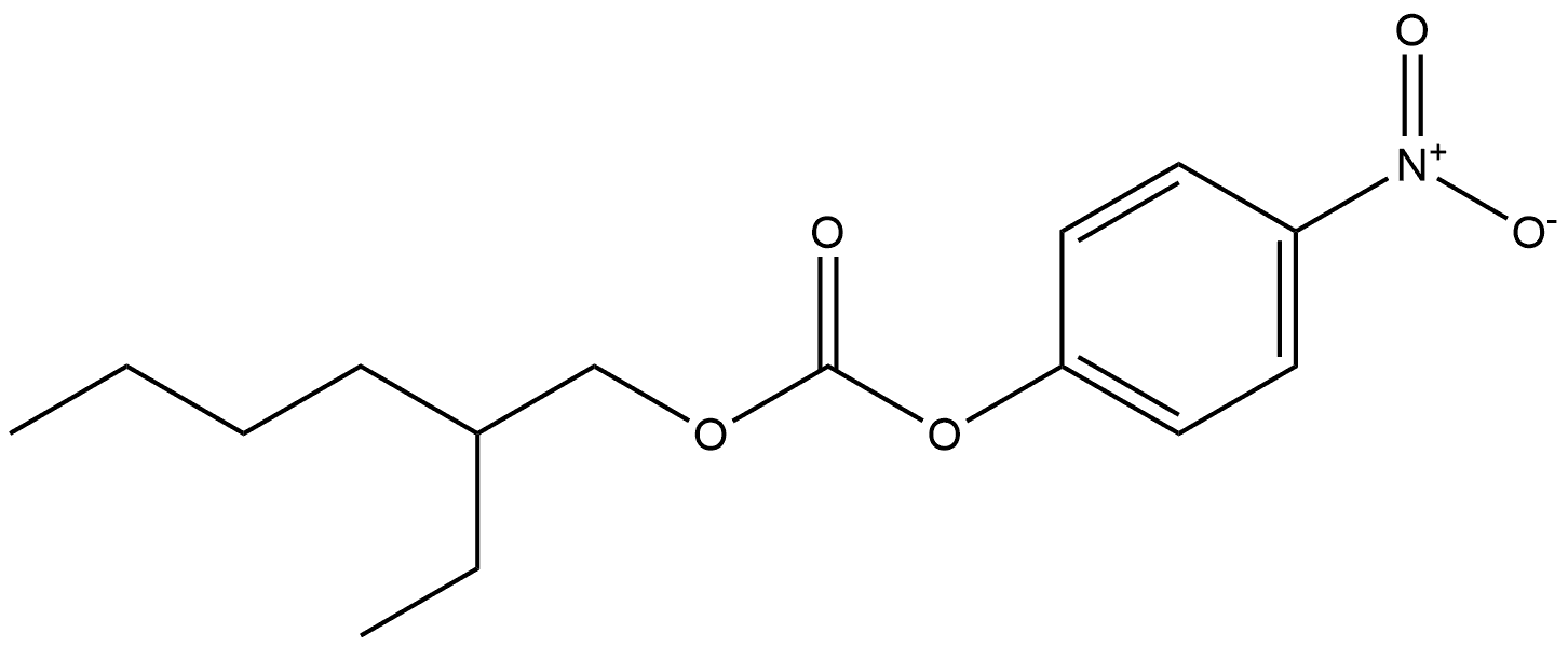 Carbonic acid, 2-ethylhexyl 4-nitrophenyl ester Struktur