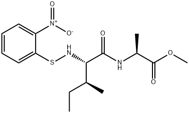 L-Alanine, N-[N-[(2-nitrophenyl)thio]-L-isoleucyl]-, methyl ester (9CI)