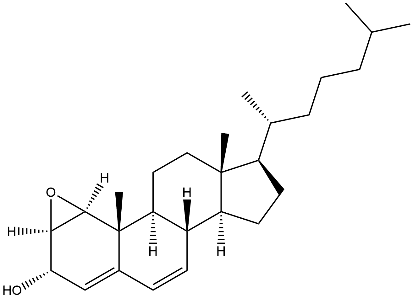 Cholesta-4,6-dien-3-ol, 1,2-epoxy-, (1α,2α,3α)- (9CI)