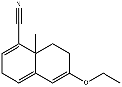 1-Naphthonitrile,6-ethoxy-3,7,8,8a-tetrahydro-8a-methyl-(6CI) Structure