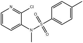 Benzenesulfonamide, N-(2-chloro-3-pyridinyl)-N,4-dimethyl- Structure