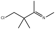Methanamine, N-(3-chloro-1,2,2-trimethylpropylidene)-, (E)- (9CI) Struktur