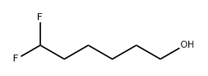 1-Hexanol, 6,6-difluoro- Struktur